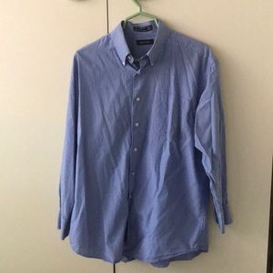 Nautical dress shirt 16.5 32/33